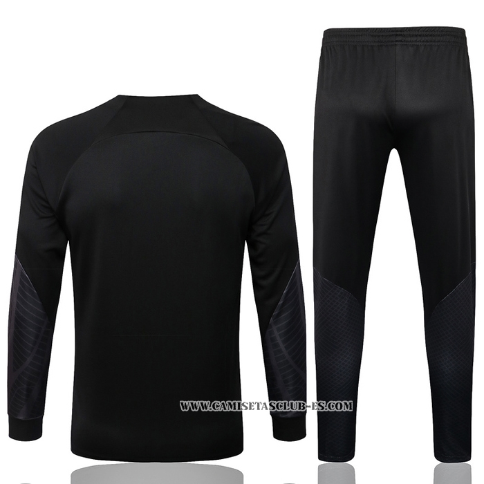 Chandal de Chaqueta del Corea del Sur 22-23 Negro